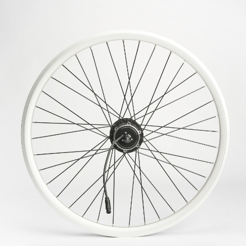 AIR 28 Rear wheel set silver (28-inch MIVICE with flywheel)